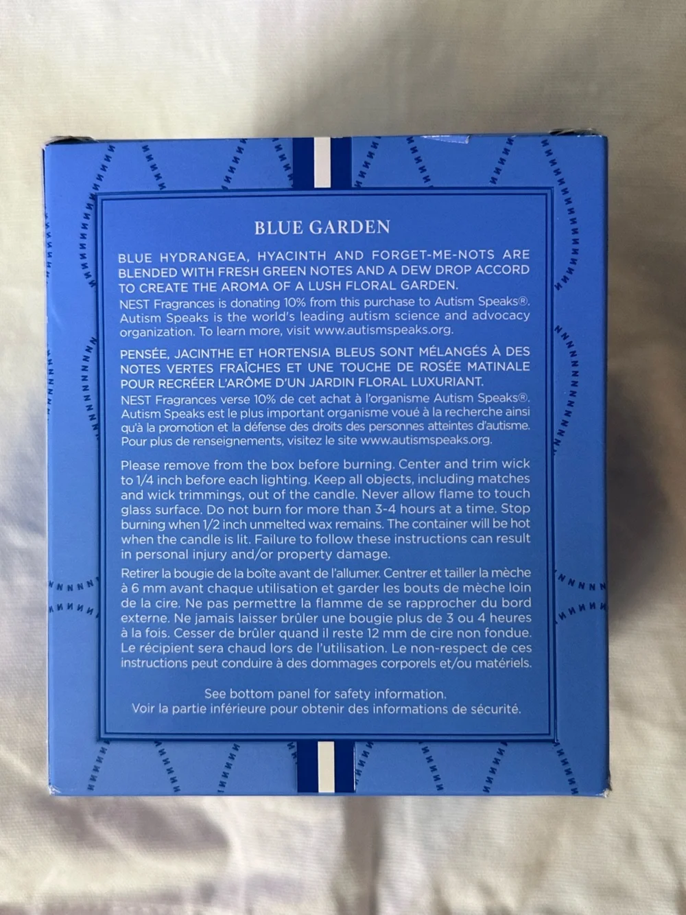 NEST New York Blue Garden Candle & Diffuser Set *Rare*